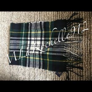 RARE! Polo Ralph Lauren Teddy Bear Tartan scarf